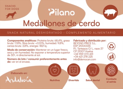 Medallones de cerdo Pilano
