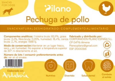 Pechuga de pollo Pilano