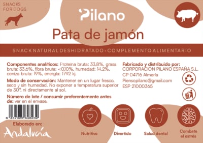 Pata de jamón Pilano