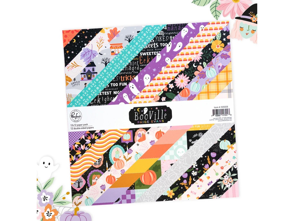 BooVille 12 x 12 Paper Pack
