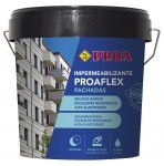 Impermeabilizante elástica para fachadas PROAFLEX blanco