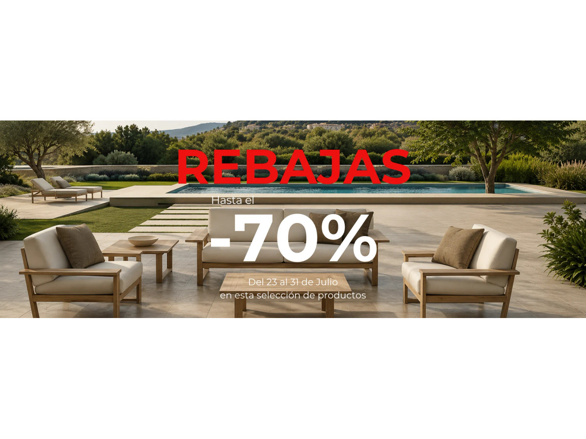 Rebajas de verano julio 2026