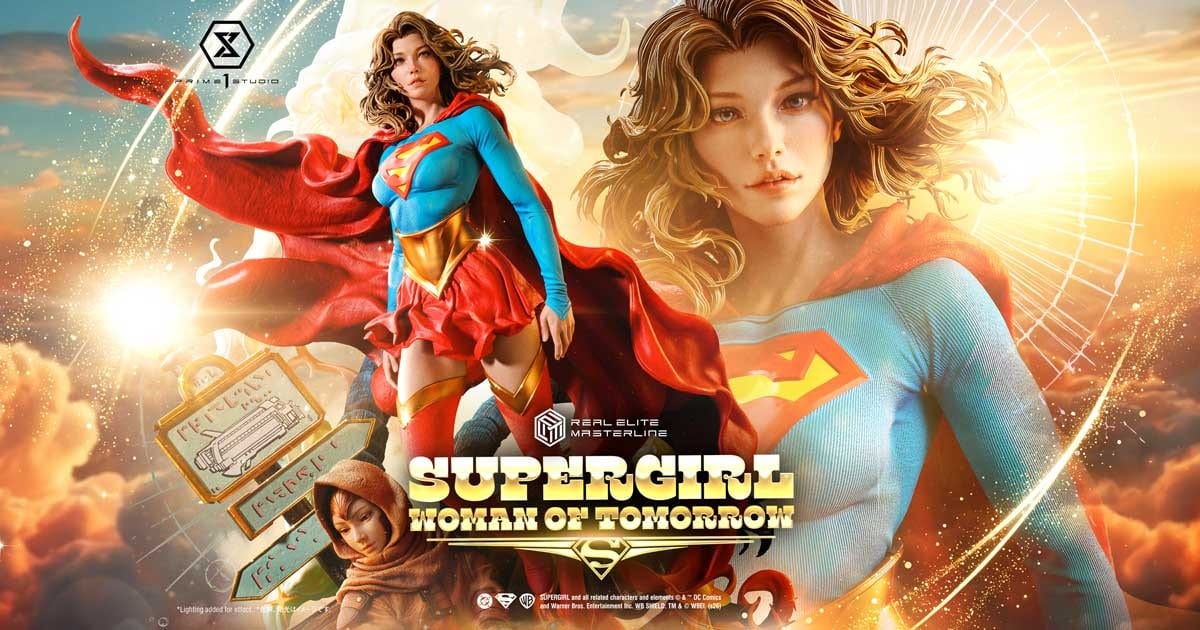 Real Elite Masterline Supergirl (Comics) Supergirl Woman of Tomorrow Bonus Version | STATUE | Prime 1 Studio