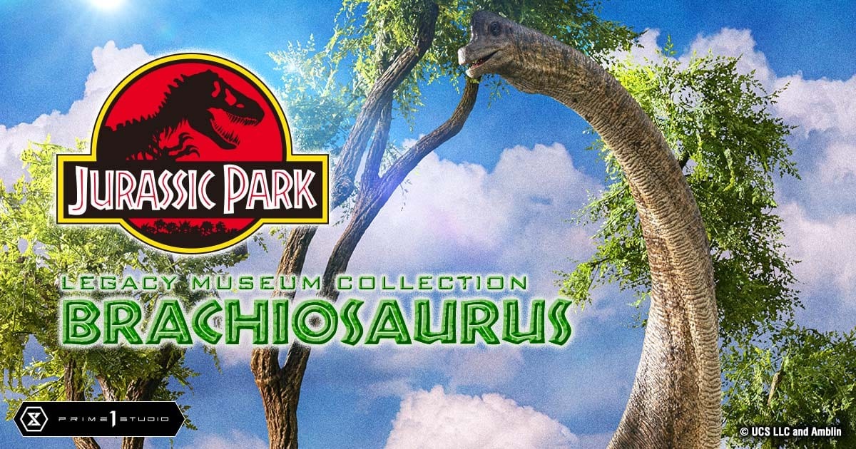 Legacy Museum Collection Jurassic Park (Film) Brachiosaurus 1/15 scale Bonus Version | STATUE | Prime 1 Studio