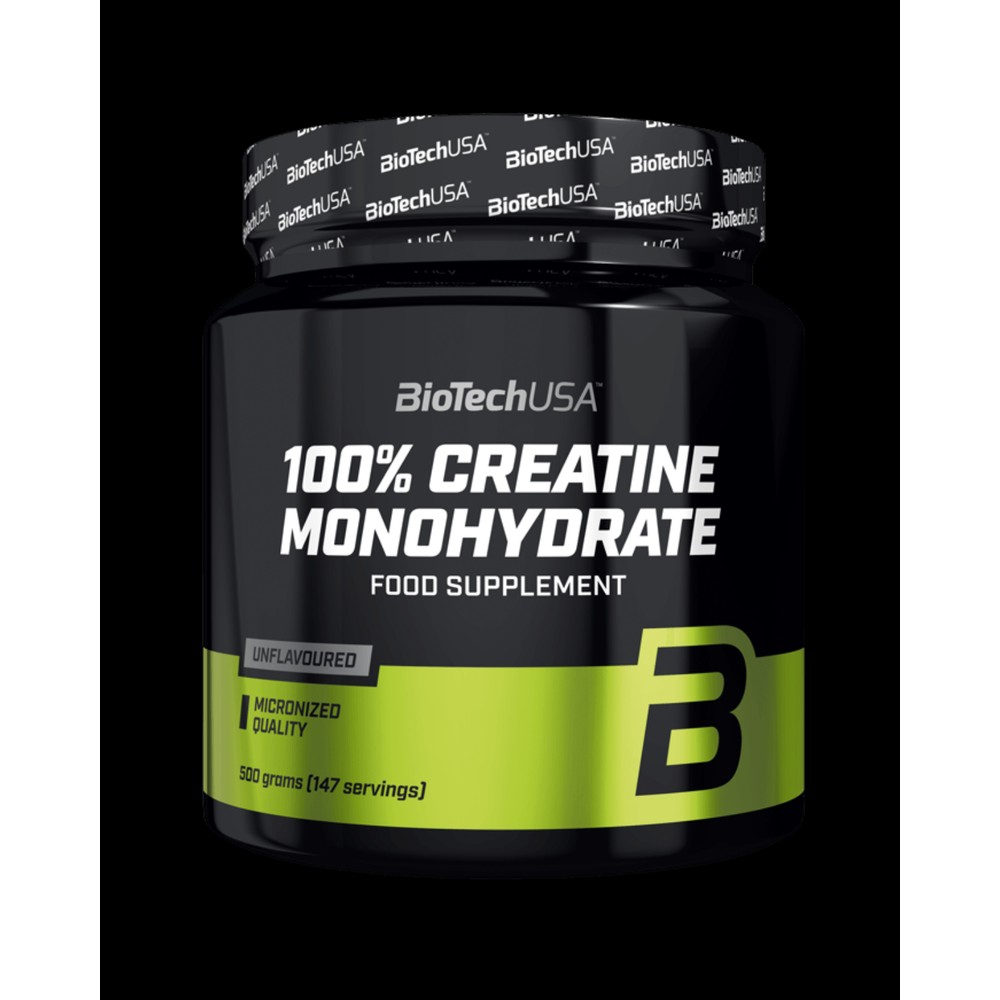 100% Micronized Creatine Monohydrate, 500 g