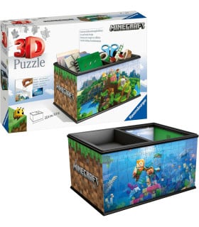 Minecraft Storage Box 3D