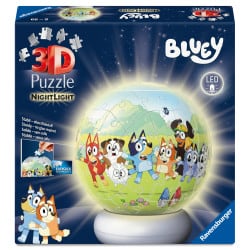 Puzzle bola Bluey con luz
