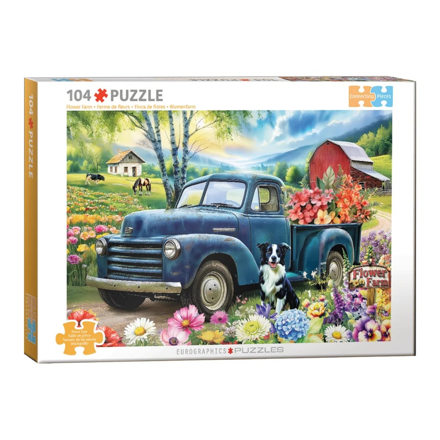 Flower Farm Eurographics 104 piezas
