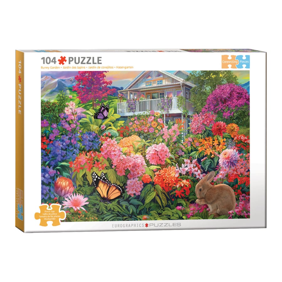 Bunny Garden Eurographics 104 piezas