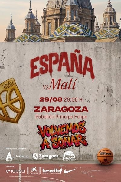 España vs Malí | Zaragoza | 29/08