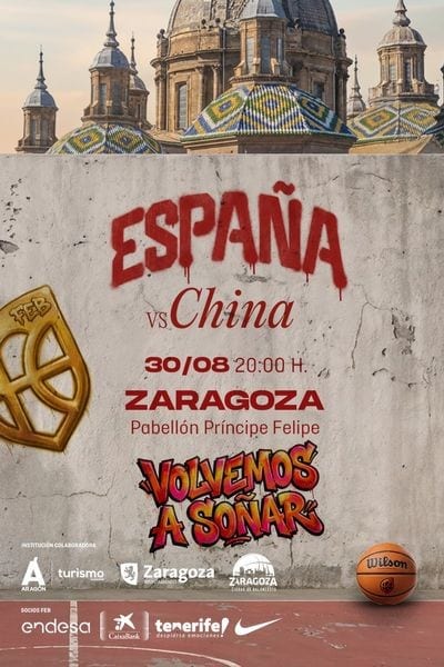 España vs China | Zaragoza | 30/08
