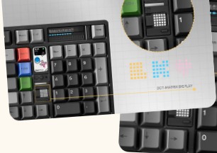 QK100 Mk2 Tri-mode Mechanical Keyboard