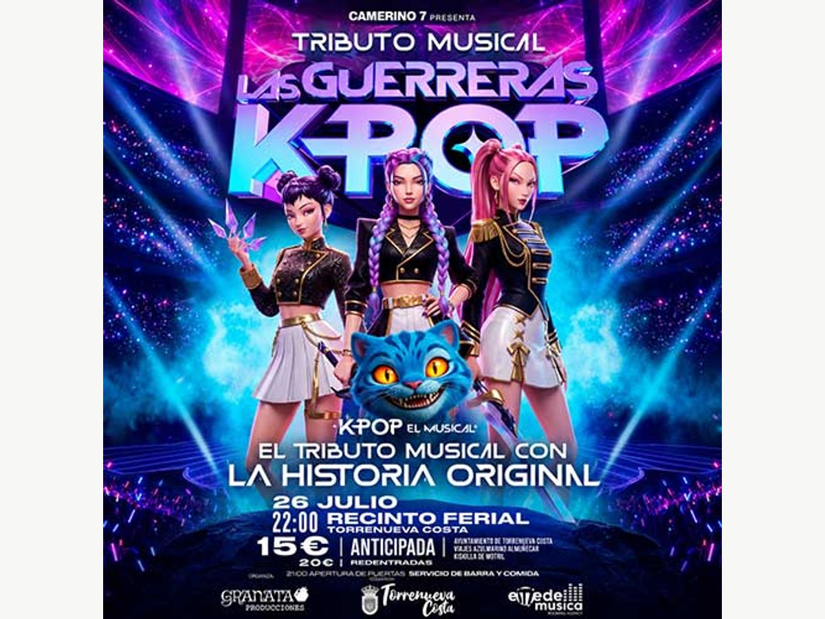 Tributo musical Las Guerreras K-Pop