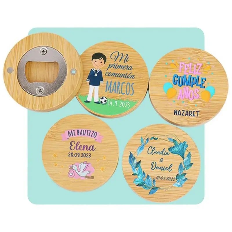 Sacacorchos personalizados de boda