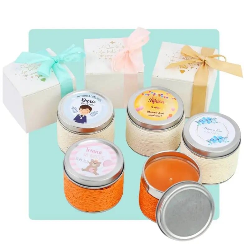 Velas personalizadas de boda