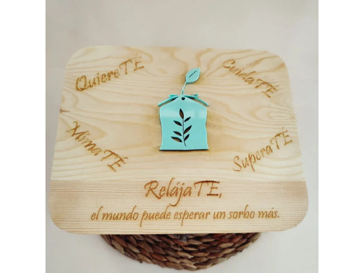 Caja para té personalizada