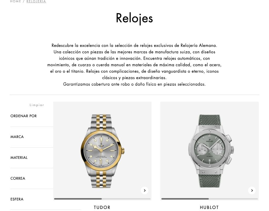 Relojes
