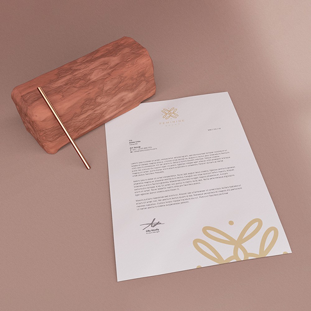 Papel de carta A4