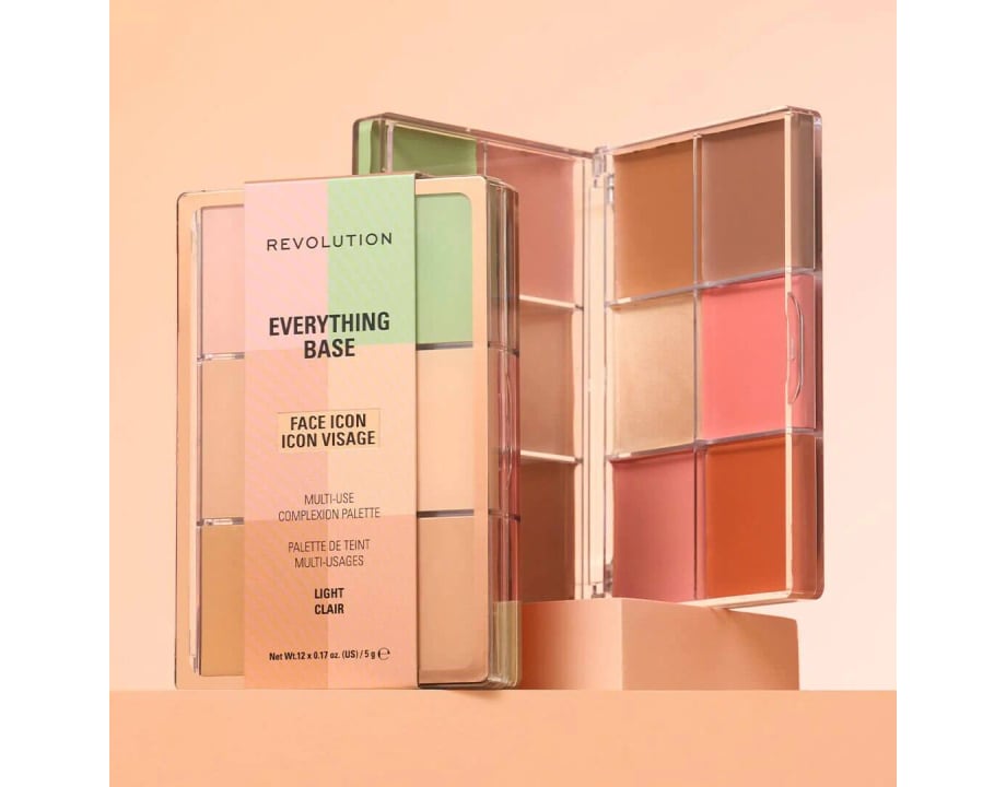 Revolution Everything Base Face Icon Complexion Palette