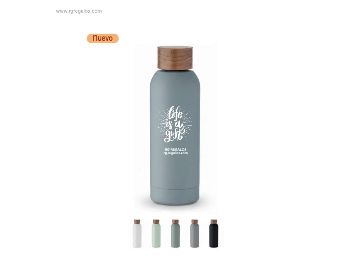 Botella de acero personalizada