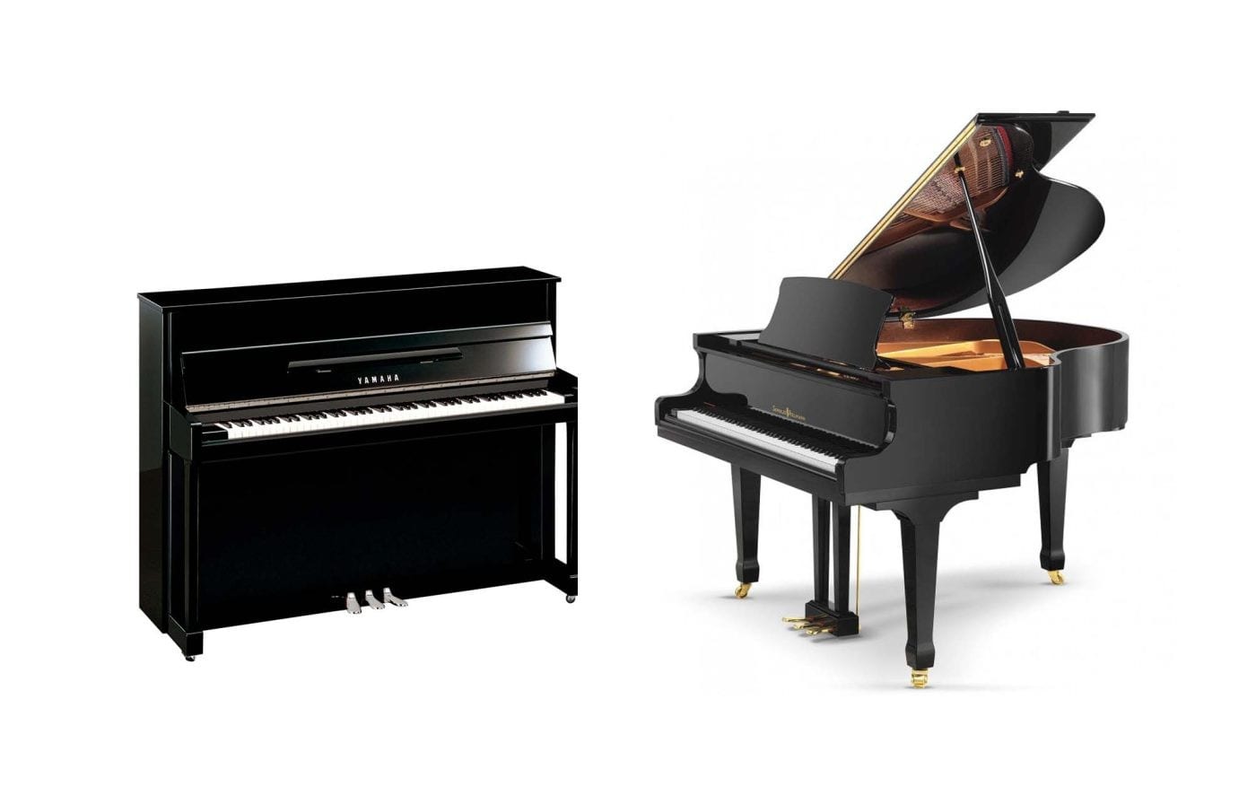 Pianos acústicos y digitales