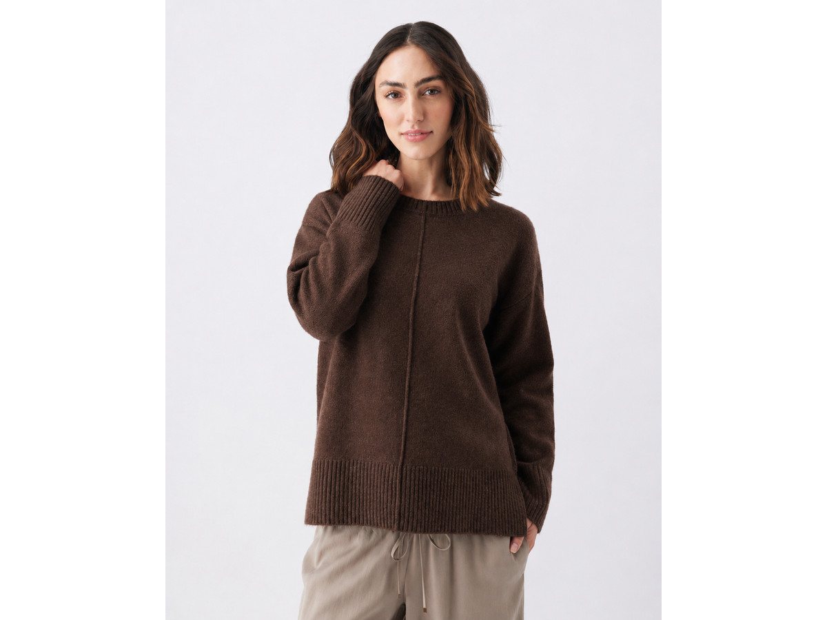 Eva Nursing Knit Chocolate