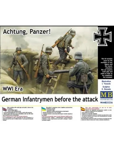 German Infantrymen Before the Attack