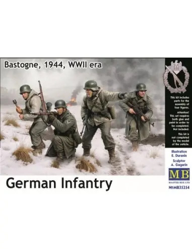 German Infantry Bastogne 1944