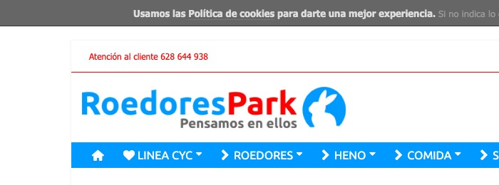 Logo de Roedores Park