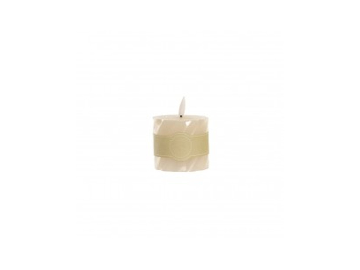 Vela led colores crema 10cm...