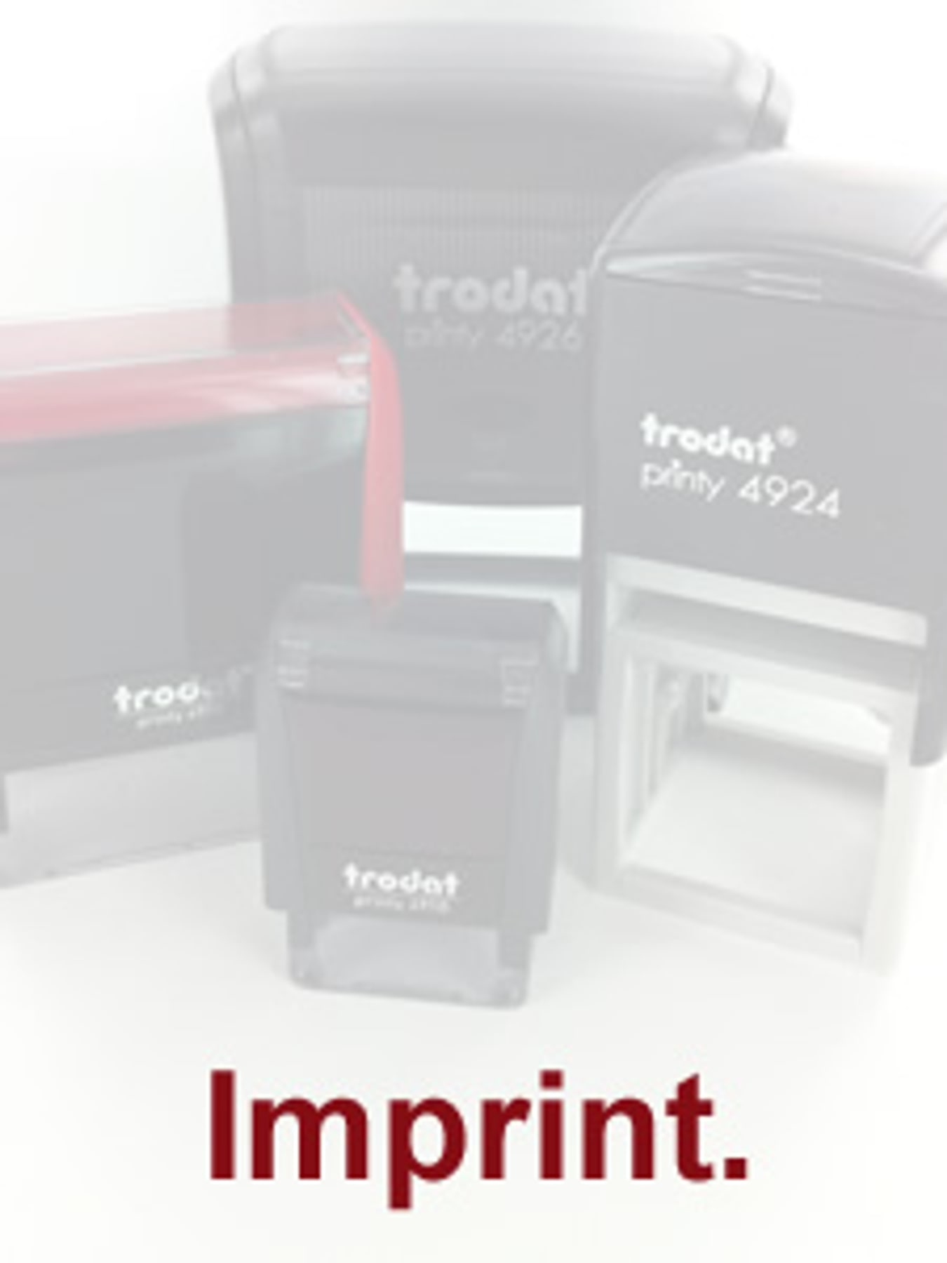 Self-inking stamps