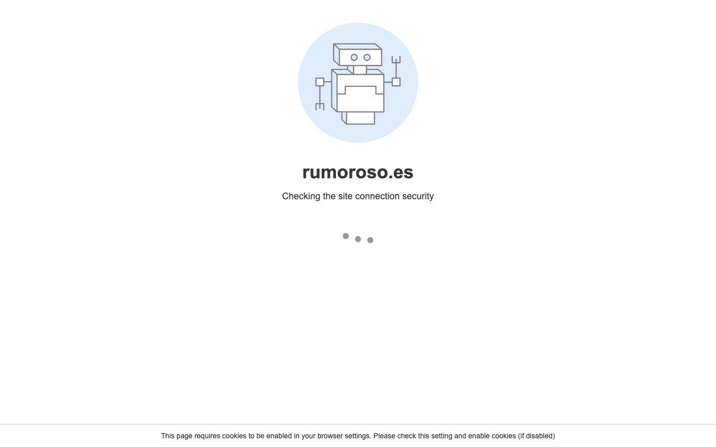 Captura limpia de la home oficial de Rumoroso