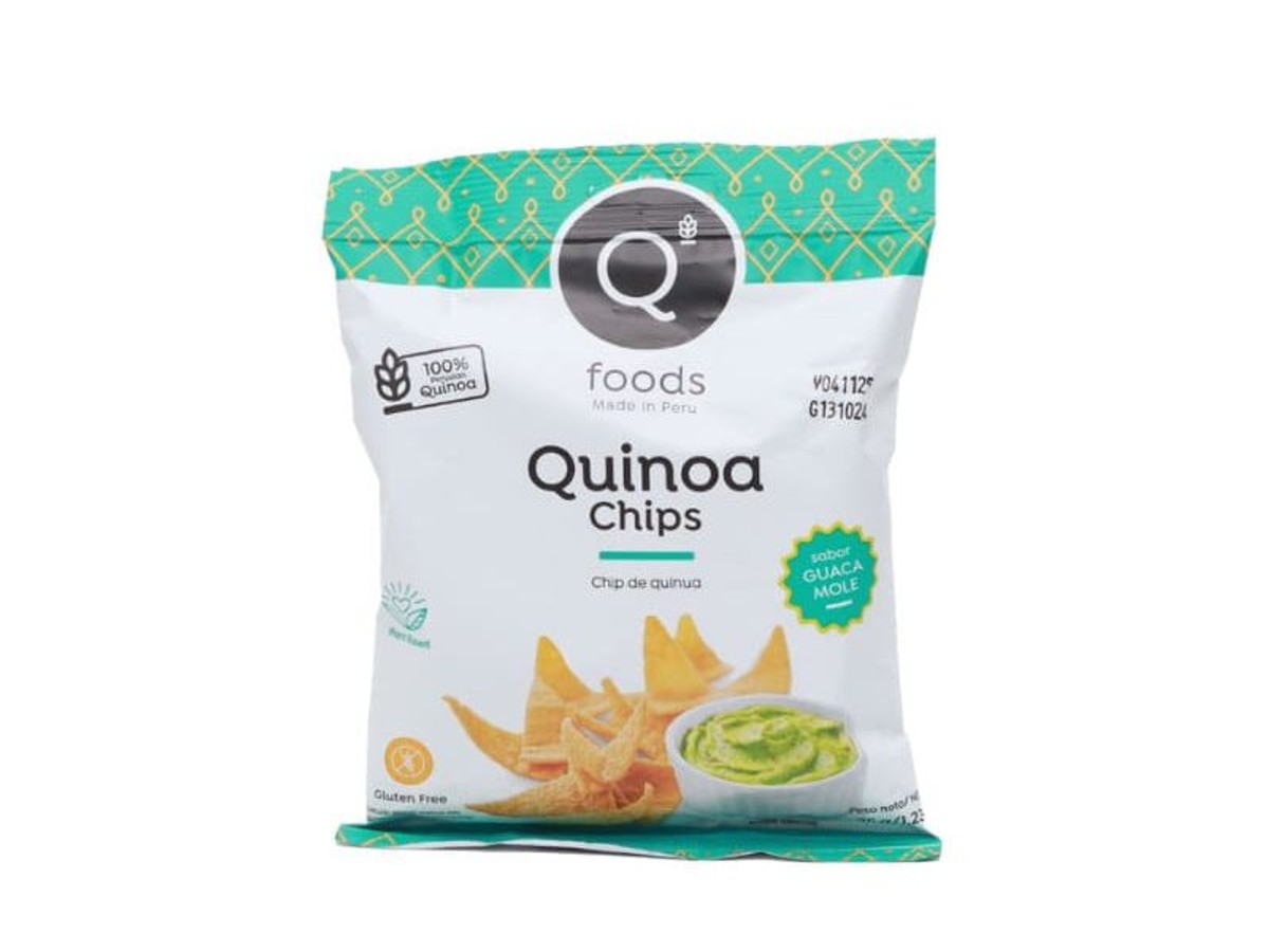 Chips de quinua sabor guacamole