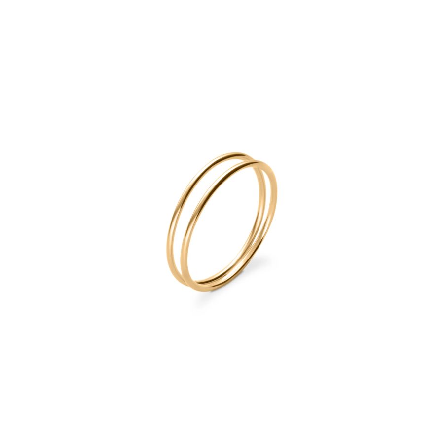 ANILLO BLE BAÑADO EN ORO