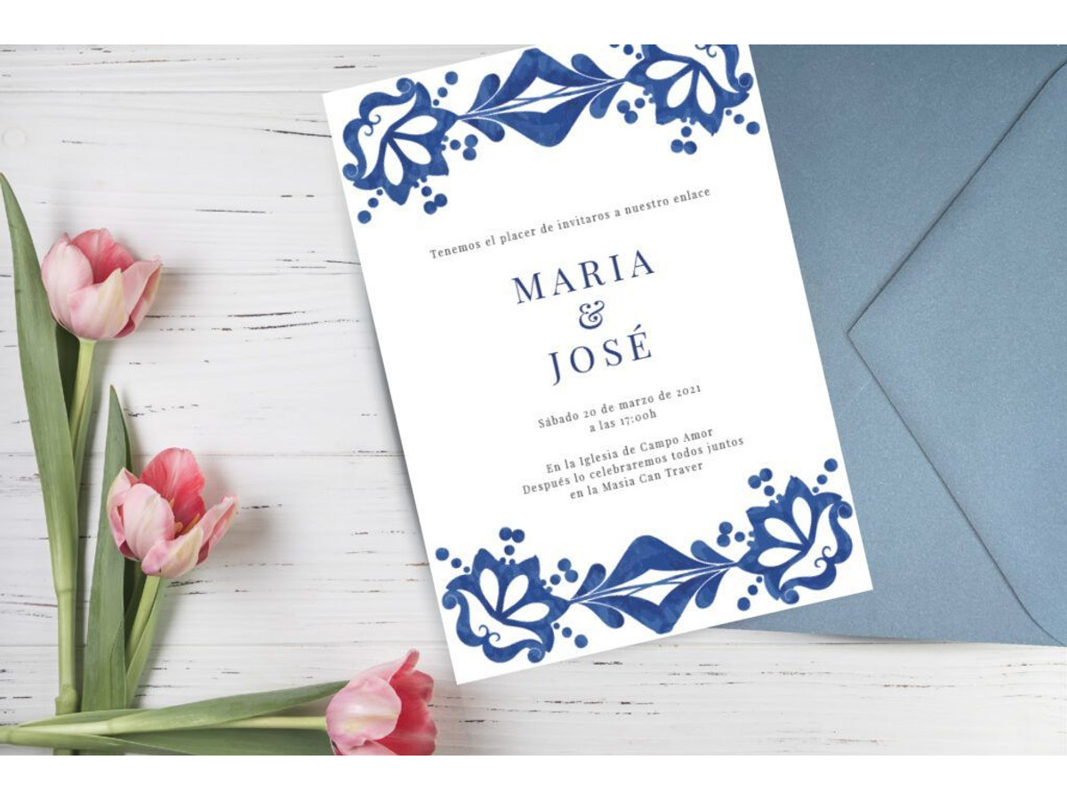 Invitación de boda María