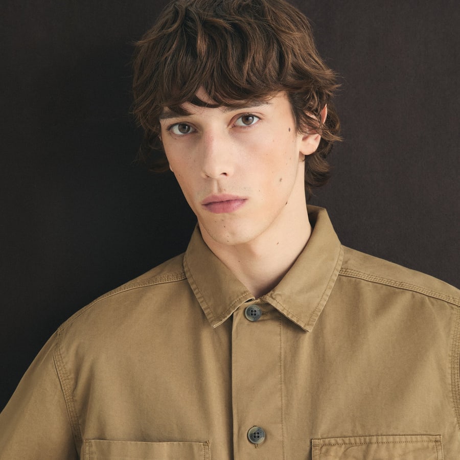 Sobrecamisa pockets abotonada
