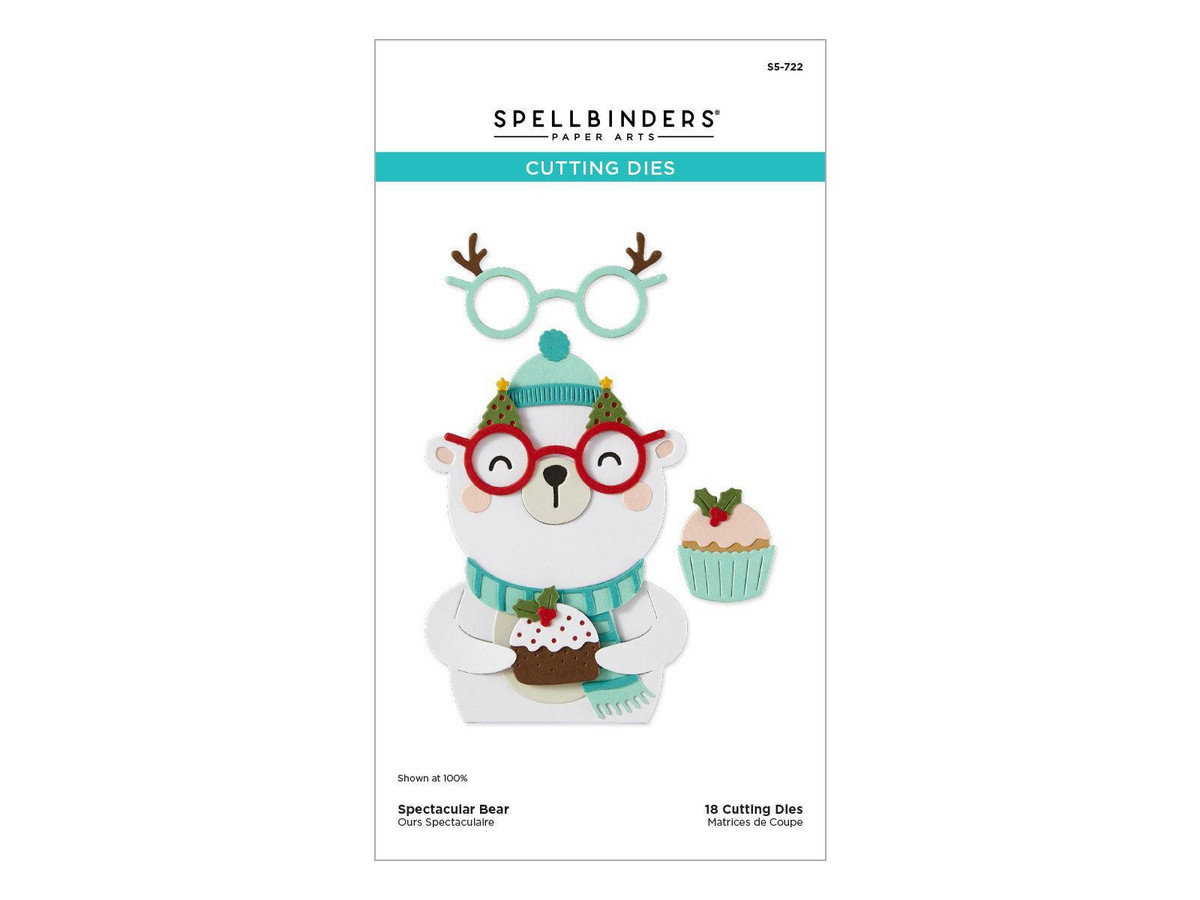 Spellbinders - Spectacular Christmas Collection - Dies - Spectacular Bear