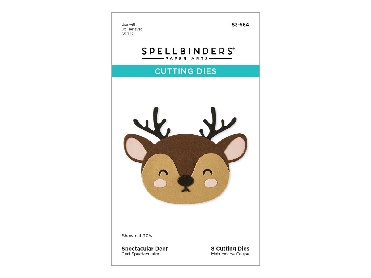 Spellbinders - Spectacular Christmas Collection - Dies - Spectacular Deer
