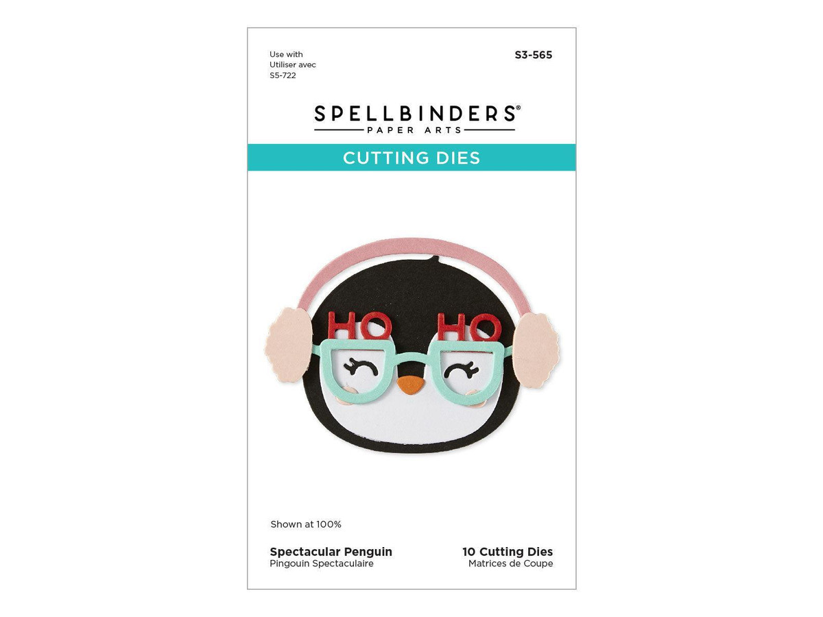 Spellbinders - Spectacular Christmas Collection - Dies - Spectacular Penguin