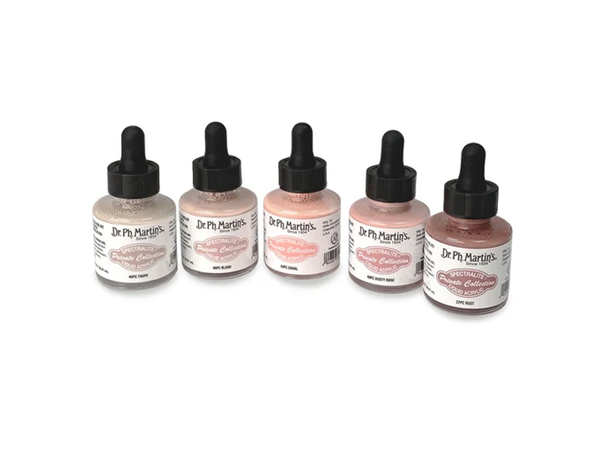 Warm Tone Calligraphy Ink Set