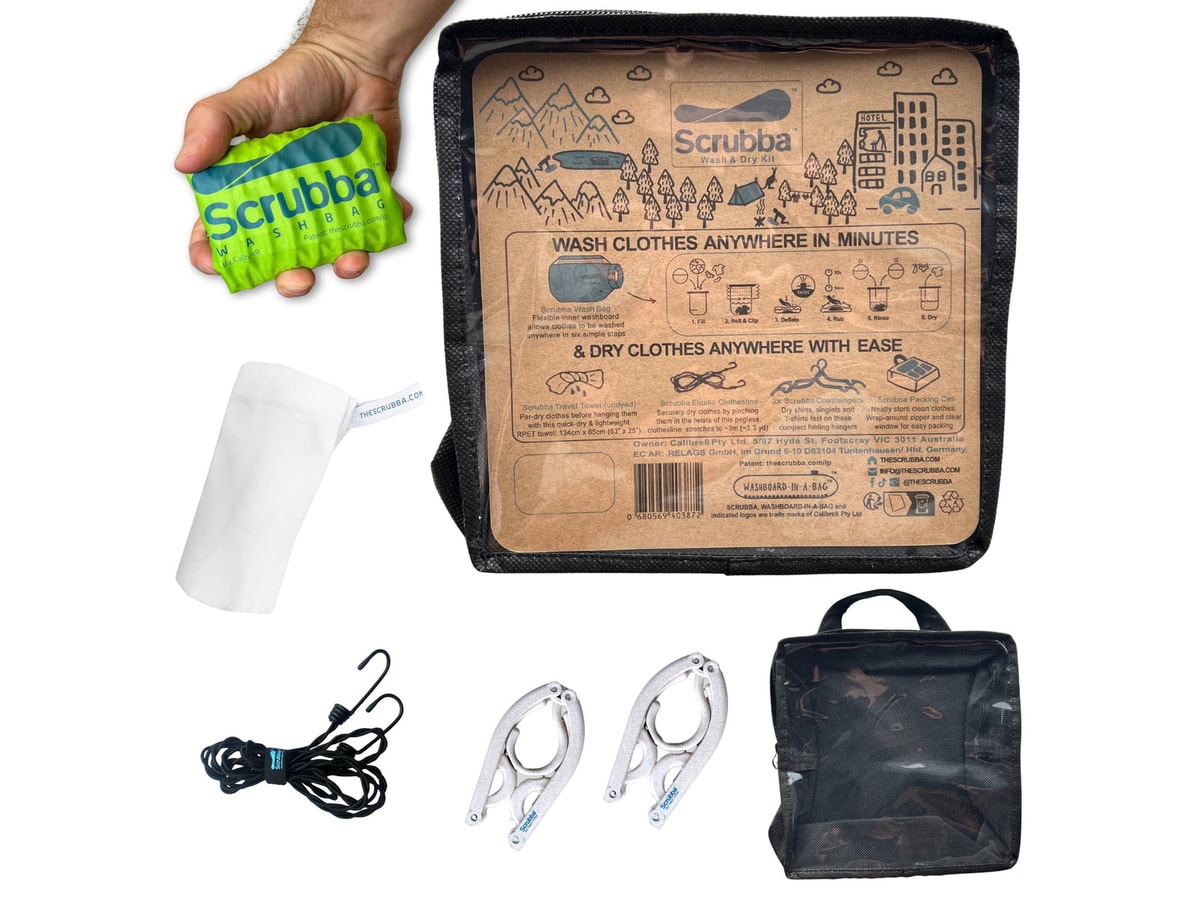 Scrubba Wash and Dry Kit