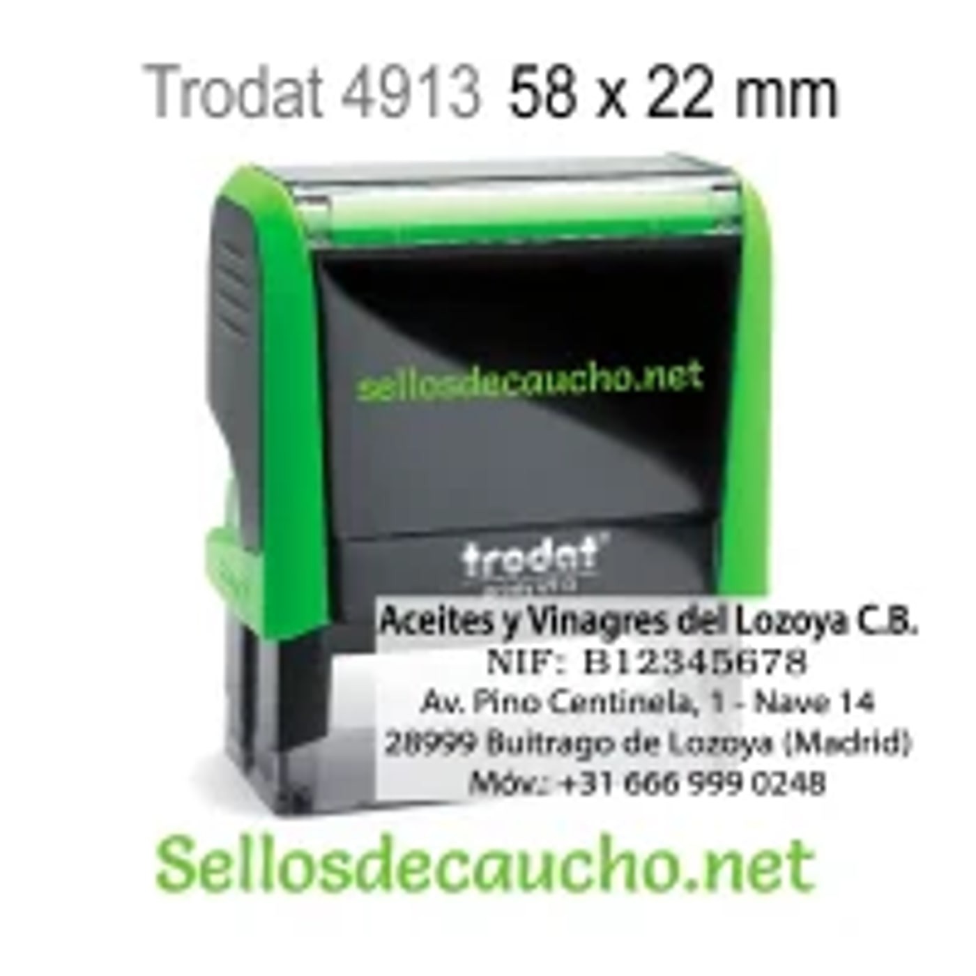 Trodat Printy 58 x 22 mm