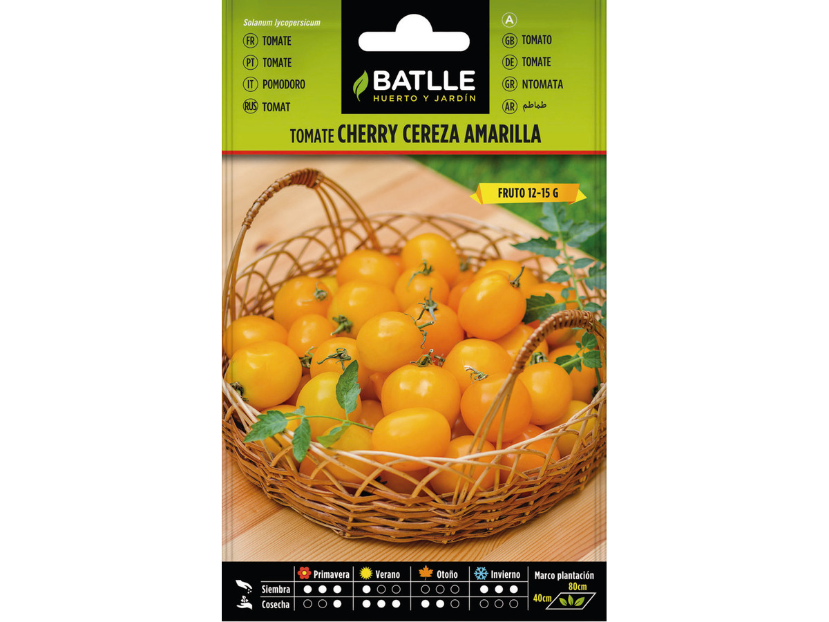 Tomate Cherry Cereza Amarilla