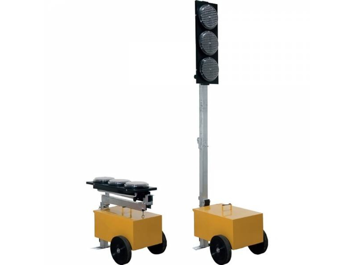 Semáforo móvil para obras