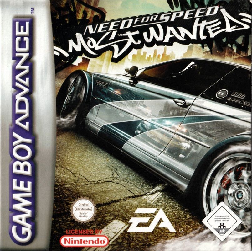 Need for Speed Mo t Wanted Game Boy Advance