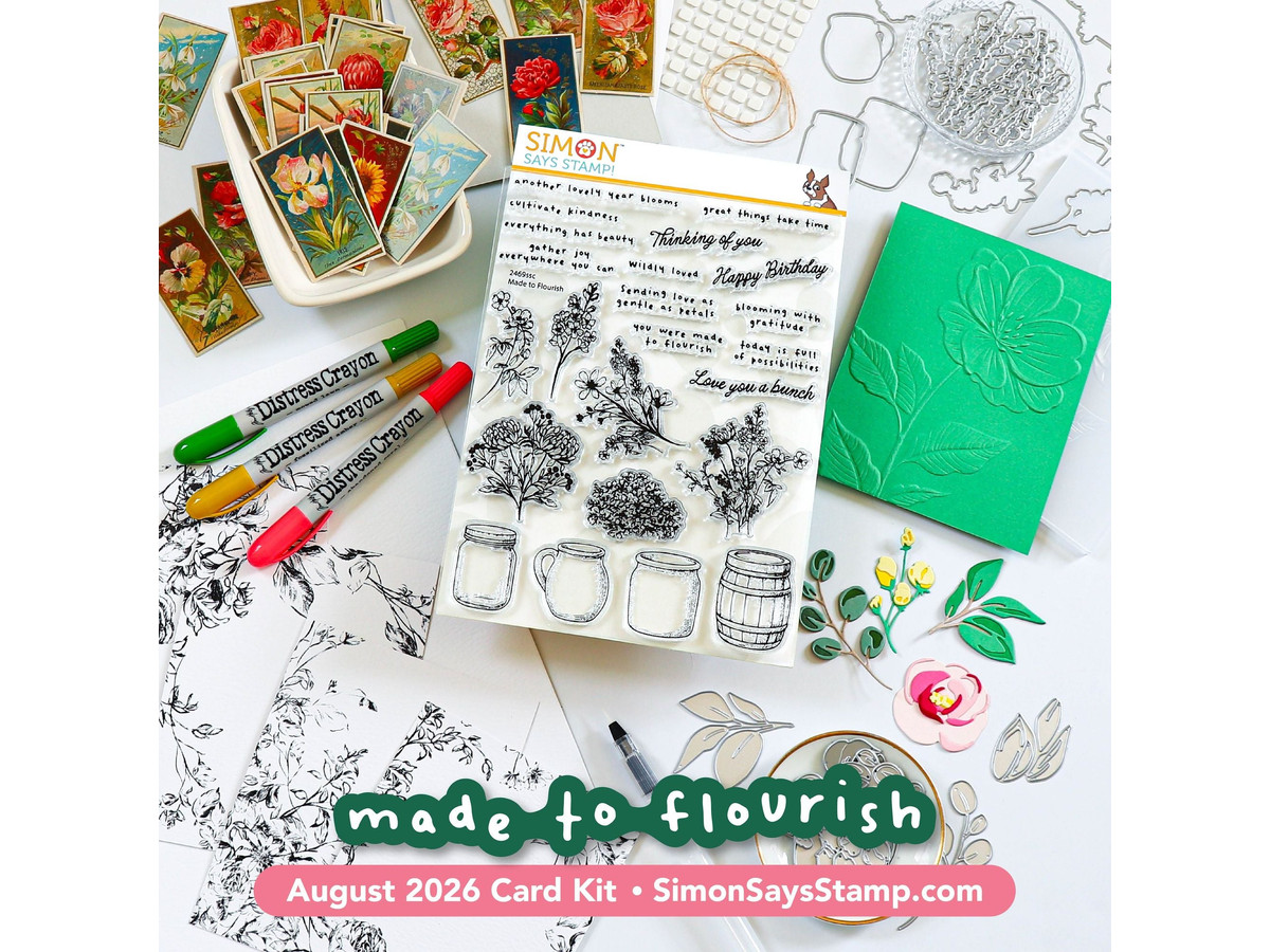 Simon Says Stamp Card Kit of the Month 2026 Subscription! August Start Date