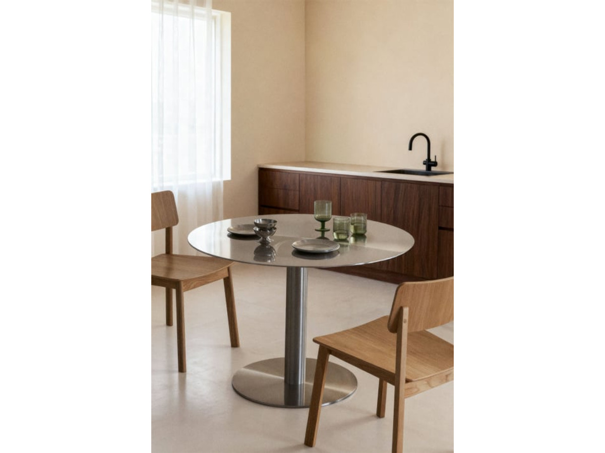 Mesa of comedor redonda en steel inoxidable Xiren