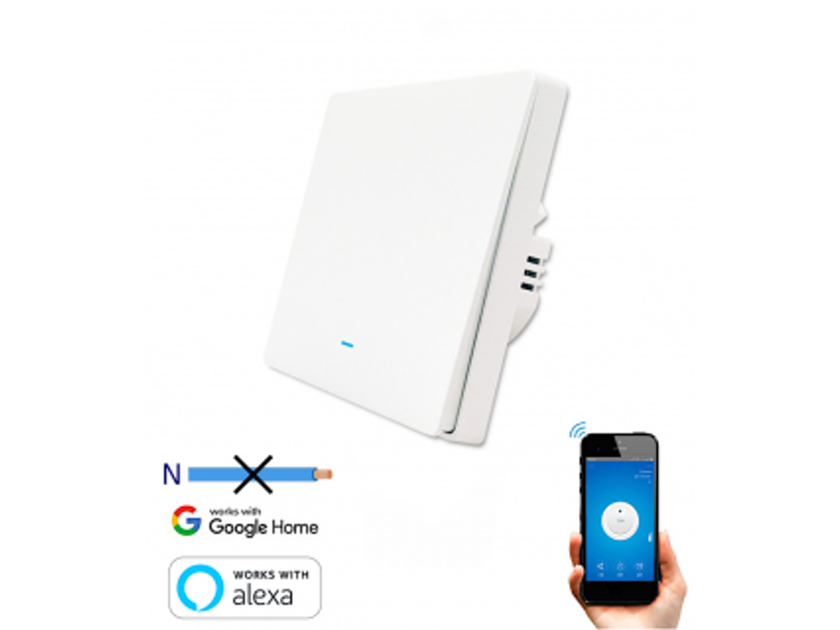 Interruptor WiFi Sin Neutro Simple