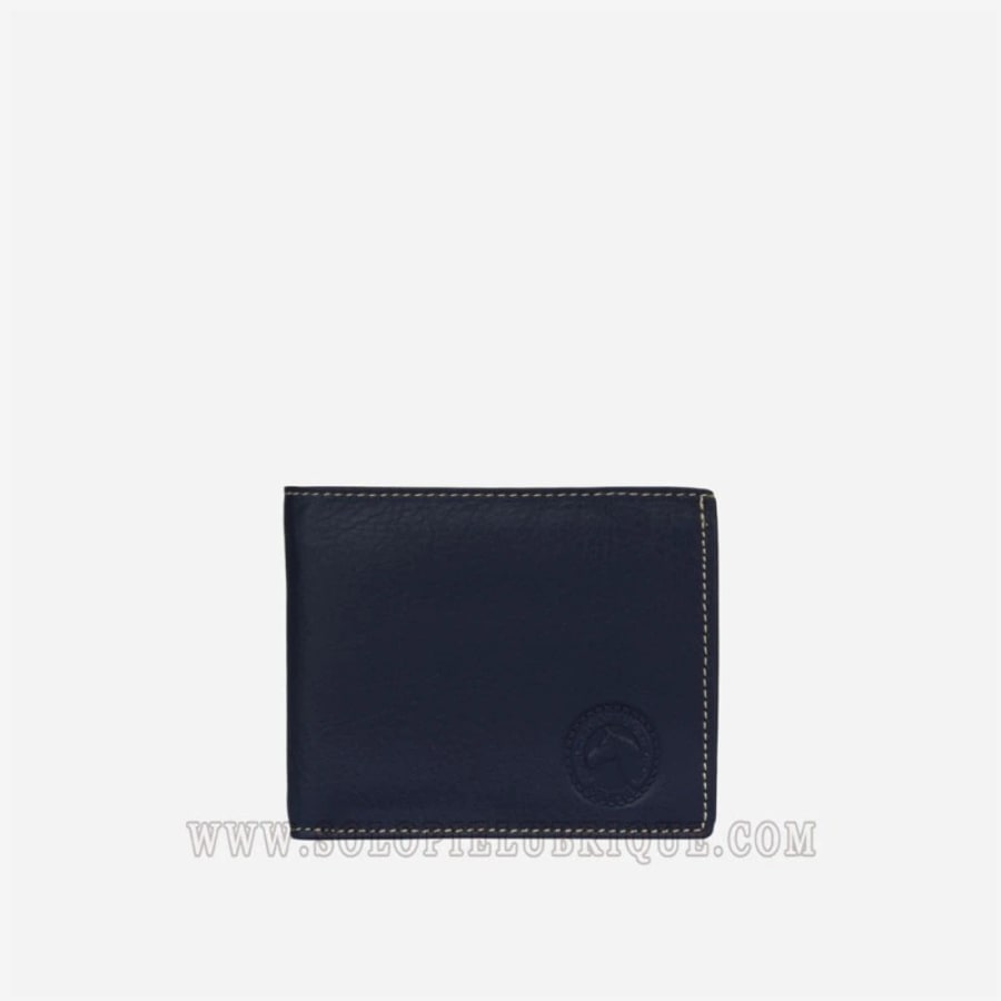 Cartera piel con monedero