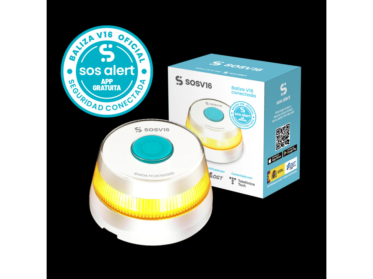 Baliza SOSV16 blanca